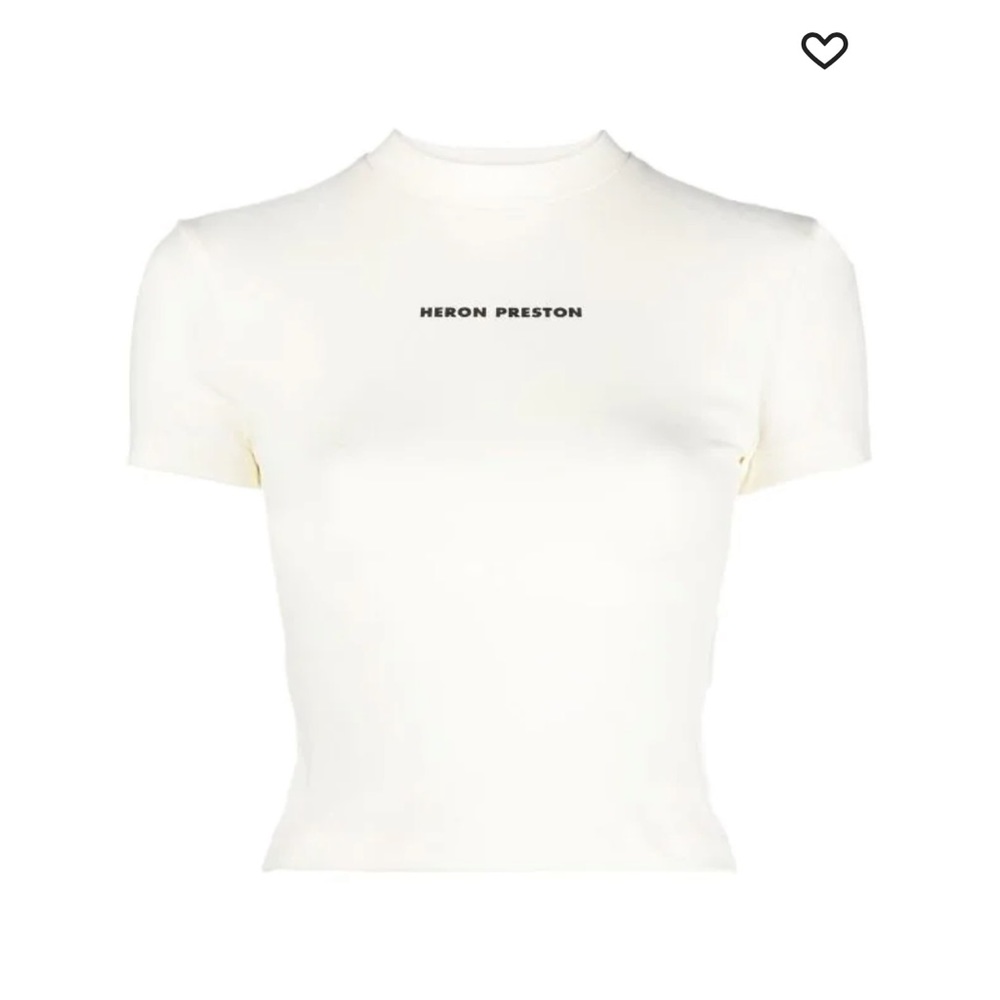 Heron Preston
logo-print short-sleeved T-shirt